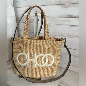 Jimmy Choo Raffia Handbag/Crossbody